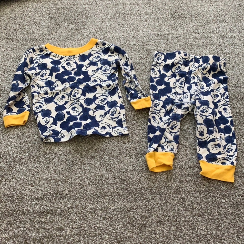 12M Mickey Mouse Disney pajama set